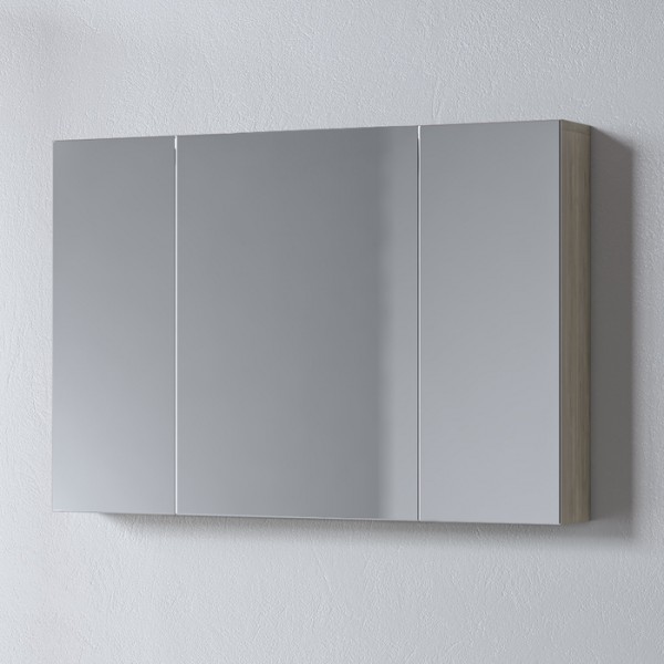 Καθρέφτης OMEGA BEIGE OAK 85 3MOM085BO0W με ντουλάπια 80x14x65cm
