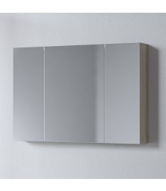 Καθρέφτης OMEGA BEIGE OAK 85 3MOM085BO0W με ντουλάπια 80x14x65cm