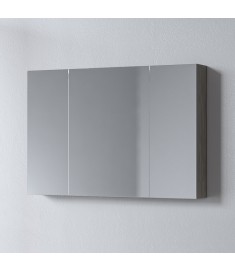 Καθρέφτης OMEGA BERLIN 100 3MOM100BE0W με ντουλάπια 95x14x65cm