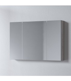 Καθρέφτης OMEGA GREY OAK 120 3MOM120GO0W με ντουλάπια 117x14x65cm