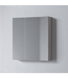 Καθρέφτης OMEGA GREY OAK 60 3MOM060GO0W με ντουλάπια 59x14x65cm