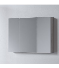 Καθρέφτης OMEGA GREY OAK 90 3MOM090GO0W με ντουλάπια 90x14x65cm
