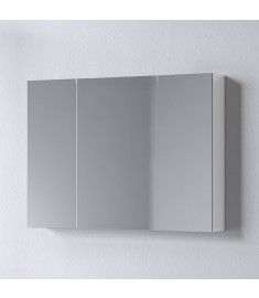Καθρέφτης OMEGA WHITE 85 3MOM085GLNW με ντουλάπια 80x14x65cm