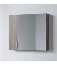 Καθρέφτης SIENA SONOMA DARK 75 3MSI075SD0W με ντουλάπια 75x14x65cm