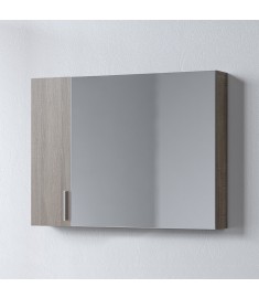 Καθρέφτης SIENA SONOMA DARK 90 3MSI090SD0W με ντουλάπια 87.5x14x65cm