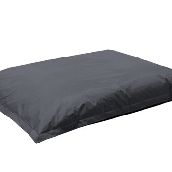 Πουφ μαξιλάρι Pigro pakoworld 100% αδιάβροχο γκρι 056-000019 - Image 1