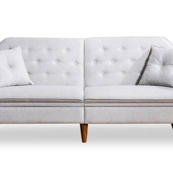 Καναπές 3θέσιος κρεβάτι PWF-0179 με ύφασμα κρεμ 202x82x83εκ 071-000454 - Image 1