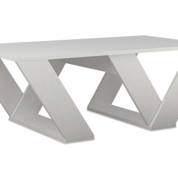 Τραπέζι σαλονιού PIPRA pakoworld σε χρώμα λευκό 110x60x40 119-000648 - Image 1