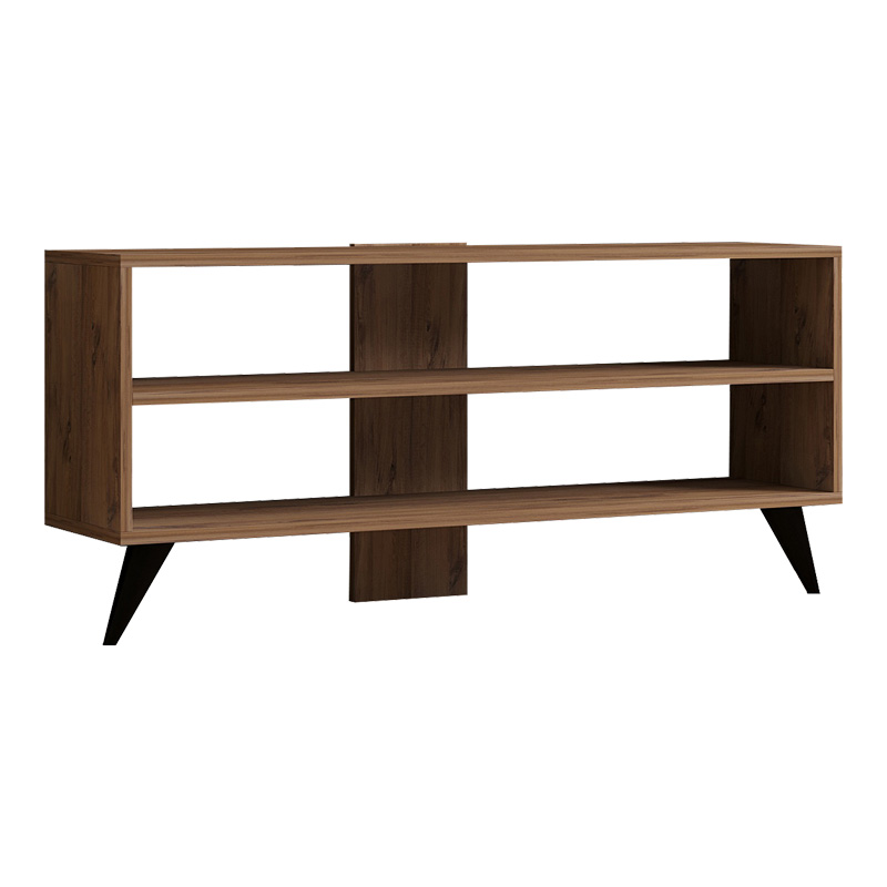 Έπιπλο τηλεόρασης Prestige pakoworld σε sonoma απόχρωση 120x29,6x50εκ 120-000538
