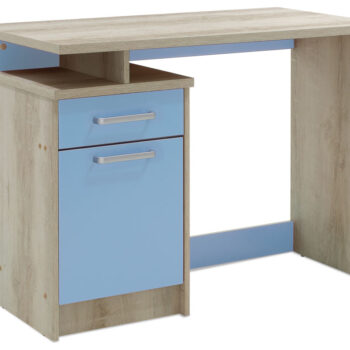 Γραφείο εργασίας Looney pakoworld χρώμα castillo-μπλε 100x55x75εκ 123-000080 - Image 1