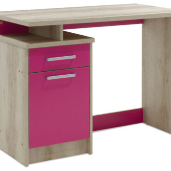 Γραφείο εργασίας Looney pakoworld χρώμα castillo-ροζ 100x55x75εκ 123-000081 - Image 1