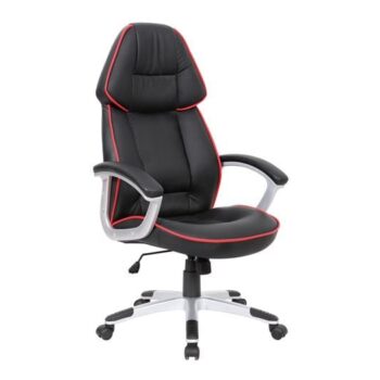 BF7900 Bucket Πολυθρόνα PU Μαύρο - Image 1