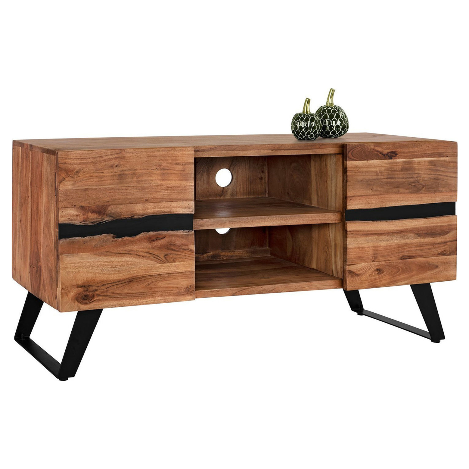 ΕΠΙΠΛΟ TV ΜΑΣΙΦ ΞΥΛΟ ΑΚΑΚΙΑΣ ΦΥΣΙΚΟ 130X43,5X66,5Yεκ.FB98174 0507054