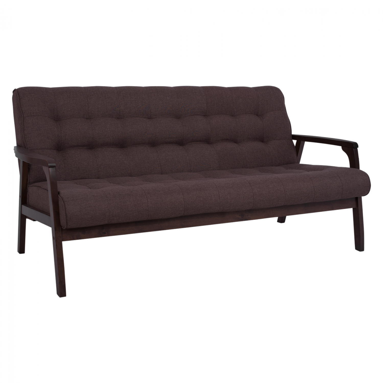 ΚΑΝΑΠΕΣ 3ΘΕΣΙΟΣ KIELY FB98296.04 ΜΕ ΚΑΦΕ ΥΦΑΣΜΑ 166,5x80x80 εκ. 0514440