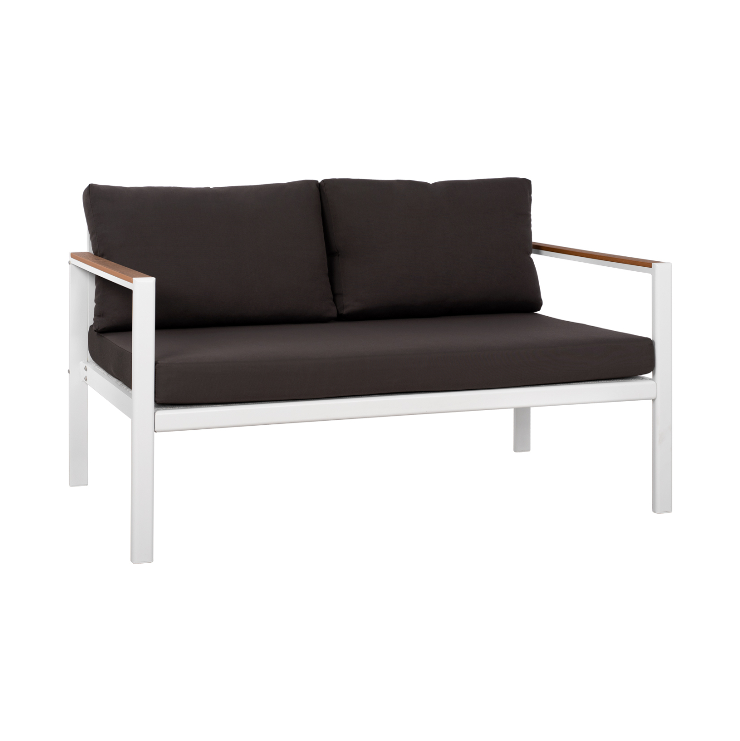 ΚΑΝΑΠΕΣ ΔΙΘΕΣΙΟΣ ΑΛΟΥΜΙΝΙΟΥ ΛΕΥΚΟΣ ΜΕ POLYWOOD FB95523.01 144X70X85Υεκ. 0602895