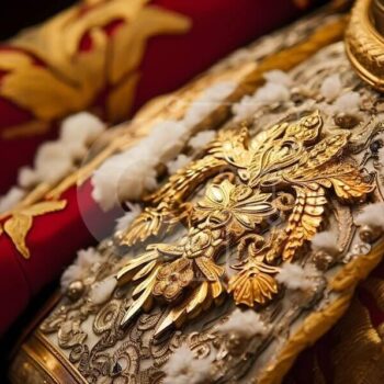 Intra Συλλεκτικό Ξύλινο Παζλ Plywood  4mm - Περίτεχνο στολισμένο ένδυμα Σε Ξύλινο Κουτί - Διαστάσεις Puzzle: 10x10 cm – 25 κομμάτια - Image 1