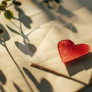 Intra Συλλεκτικό Ξύλινο Παζλ Plywood  4mm - Ρομαντική διασκευή επιστολών αγάπης Σε Ξύλινο Κουτί - Διαστάσεις Puzzle: 10x10 cm – 25 κομμάτια