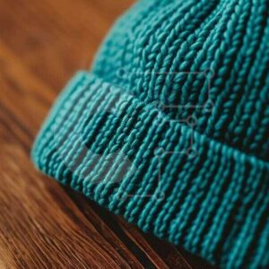 Intra Συλλεκτικό Ξύλινο Παζλ Plywood  4mm - Πλεκτό Beanie σε Ξύλινη Επιφάνεια Σε Ξύλινο Κουτί - Διαστάσεις Puzzle: 10x10 cm – 25 κομμάτια