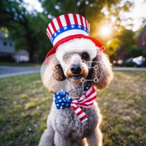 Intra Συλλεκτικό Ξύλινο Παζλ Plywood  4mm - Πατριωτικό κανίς που γιορτάζει την 4η Ιουλίου Σε Ξύλινο Κουτί - Διαστάσεις: 10x10 cm – 25 κομμάτια