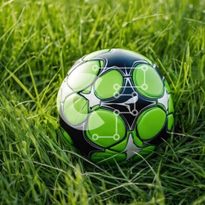 Intra Συλλεκτικό Ξύλινο Παζλ Plywood 4mm - Μπάλα ποδοσφαίρου στο γρασίδι Σε Ξύλινο Κουτί - Διαστάσεις Puzzle: 10x10 cm – 25 κομμάτια - Image 1