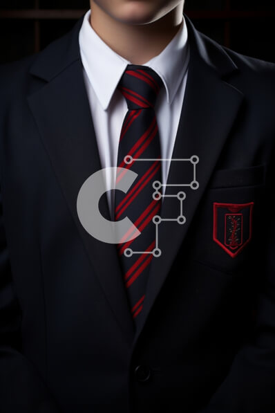 Intra Συλλεκτικό Ξύλινο Παζλ Plywood  4mm - Έξυπνα ντυμένο νεαρό αγόρι έτοιμο για το σχολείο ή τη δουλειά Σε Ξύλινο Κουτί - Διαστάσεις Puzzle: 10x10 cm – 25 κομμάτια