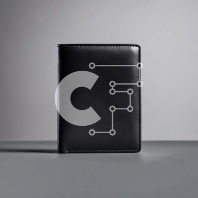 Intra Συλλεκτικό Ξύλινο Παζλ Plywood  4mm - Μαύρο δερμάτινο πορτοφόλι σε γκρι επιφάνεια Σε Ξύλινο Κουτί - Διαστάσεις: 10x10 cm – 25 κομμάτια - Image 1