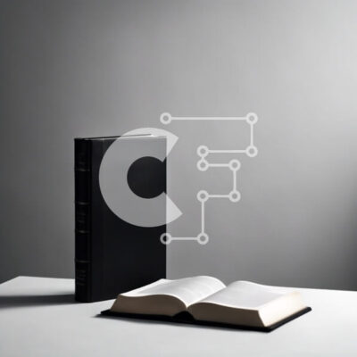 Intra Συλλεκτικό Ξύλινο Παζλ Plywood  4mm - Ανοιχτά και μαύρα βιβλία στο τραπέζι με γκρι φόντο Σε Ξύλινο Κουτί - Διαστάσεις Puzzle: 10x10 cm – 25 κομμάτια - Image 1