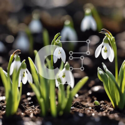 Intra Συλλεκτικό Ξύλινο Παζλ Plywood 4mm - Ομάδα Χιονοσταλίδων στο Πρώιμο Στάδιο Ανάπτυξης Σε Ξύλινο Κουτί - Διαστάσεις: 10x10 cm – 25 κομμάτια - Image 1