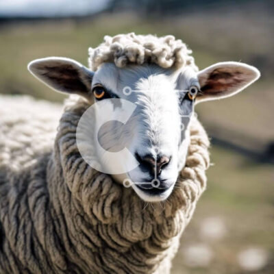 Intra Συλλεκτικό Ξύλινο Παζλ Plywood 4mm - Περίεργα πρόβατα στο χορτάρι Σε Ξύλινο Κουτί - Διαστάσεις: 10x10 cm – 25 κομμάτια - Image 1