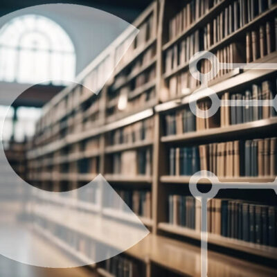 Intra Συλλεκτικό Ξύλινο Παζλ Plywood 4mm - Άδεια βιβλιοθήκη με σειρές βιβλίων Σε Ξύλινο Κουτί - Διαστάσεις Puzzle: 10x10 cm – 25 κομμάτια - Image 1