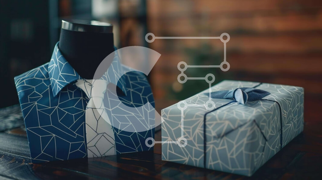 Intra Συλλεκτικό Ξύλινο Παζλ Plywood  4mm - Κομψό μανεκέν με κουτιά δώρων Σε Ξύλινο Κουτί - Διαστάσεις Puzzle: 10x10 cm – 25 κομμάτια