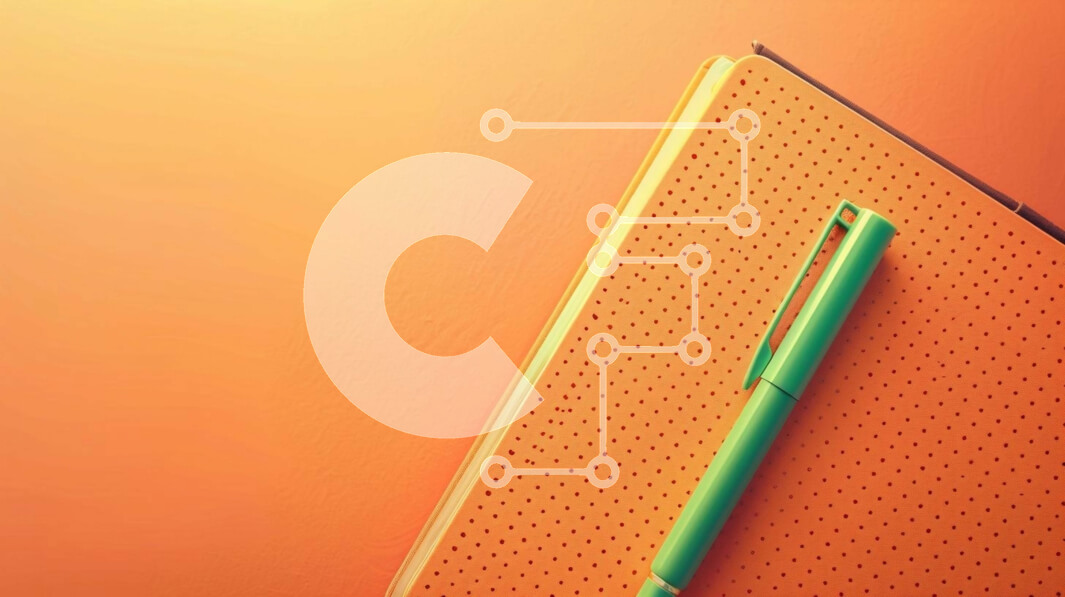 Intra Συλλεκτικό Ξύλινο Παζλ Plywood  4mm - Πορτοκαλί σημειωματάριο και πράσινο στυλό Σε Ξύλινο Κουτί - Διαστάσεις: 10x10 cm – 25 κομμάτια