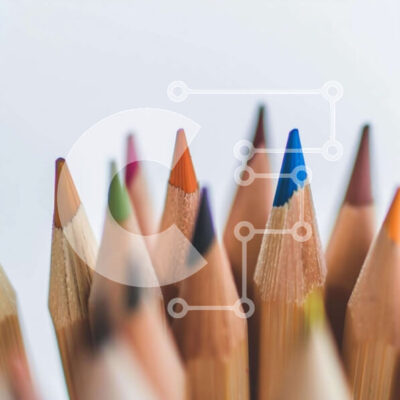 Intra Συλλεκτικό Ξύλινο Παζλ Plywood  4mm - Πολύχρωμα μολύβια για καλλιτεχνικές δημιουργίες Σε Ξύλινο Κουτί - Διαστάσεις Puzzle: 10x10 cm – 25 κομμάτια - Image 1