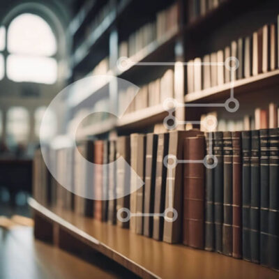 Intra Συλλεκτικό Ξύλινο Παζλ Plywood  4mm - Γαλήνια σκηνή βιβλιοθήκης Σε Ξύλινο Κουτί - Διαστάσεις Puzzle: 10x10 cm – 25 κομμάτια - Image 1