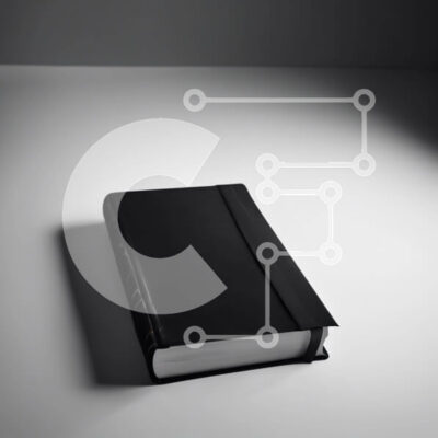 Intra Συλλεκτικό Ξύλινο Παζλ Plywood  4mm - Μαύρο βιβλίο σε λευκό τραπέζι Σε Ξύλινο Κουτί - Διαστάσεις: 10x10 cm – 25 κομμάτια - Image 1