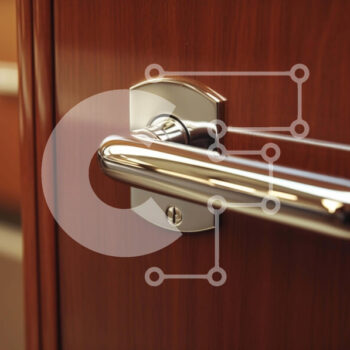 Intra Συλλεκτικό Ξύλινο Παζλ Plywood  4mm - Λαβή πόρτας από ανοξείδωτο χάλυβα σε ξύλινο ντουλάπι Σε Ξύλινο Κουτί - Διαστάσεις Puzzle: 10x10 cm – 25 κομμάτια - Image 1