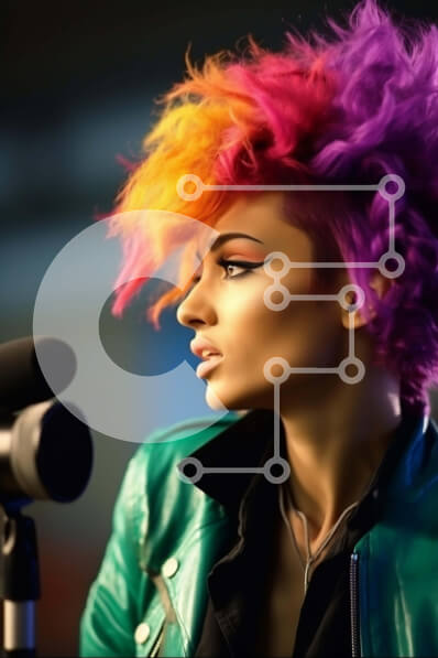 Intra Συλλεκτικό Ξύλινο Παζλ Plywood  4mm - Καλλιτεχνική Παράσταση από Νεαρή Γυναίκα Σε Ξύλινο Κουτί - Διαστάσεις Puzzle: 10x10 cm – 25 κομμάτια