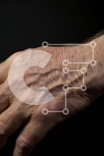 Intra Συλλεκτικό Ξύλινο Παζλ Plywood  4mm - Ηλικιωμένος άνδρας με ρυτίδες Σε Ξύλινο Κουτί - Διαστάσεις Puzzle: 10x10 cm – 25 κομμάτια