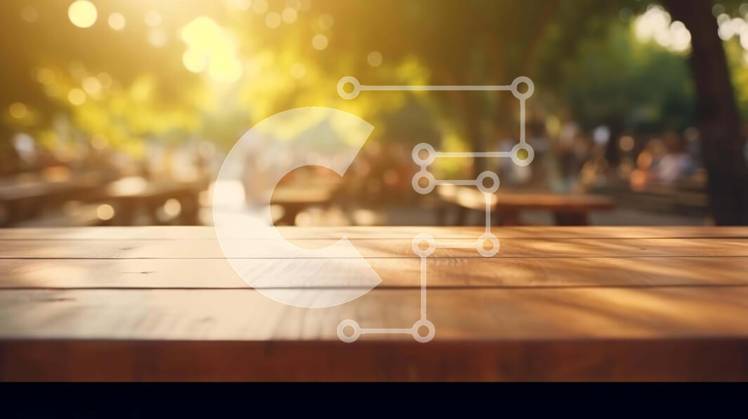 Intra Συλλεκτικό Ξύλινο Παζλ Plywood  4mm - Υπαίθριο πάρκο με ξύλινο τραπέζι πικνίκ και ανθρώπους Σε Ξύλινο Κουτί - Διαστάσεις Puzzle: 10x10 cm – 25 κομμάτια