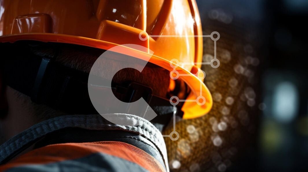 Intra Συλλεκτικό Ξύλινο Παζλ Plywood  4mm - Εργάτης οικοδομών σε αντανακλαστικό γιλέκο ασφαλείας Σε Ξύλινο Κουτί - Διαστάσεις Puzzle: 10x10 cm – 25 κομμάτια