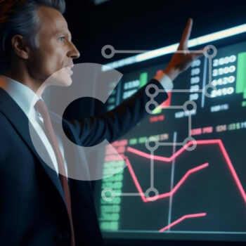 Intra Συλλεκτικό Ξύλινο Παζλ Plywood  4mm - Επιχειρηματίας που αναλύει τα οικονομικά δεδομένα Σε Ξύλινο Κουτί - Διαστάσεις Puzzle: 10x10 cm – 25 κομμάτια - Image 1