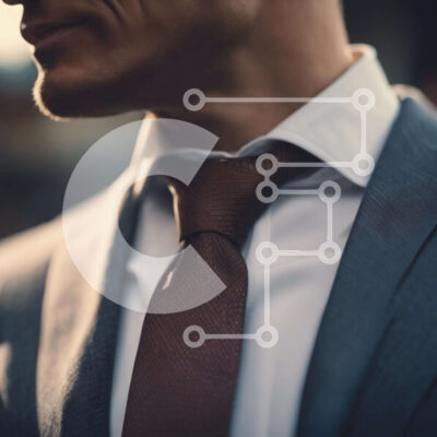 Intra Συλλεκτικό Ξύλινο Παζλ Plywood  4mm - Άνδρας με κομψό κοστούμι και καφέ γραβάτα Σε Ξύλινο Κουτί - Διαστάσεις Puzzle: 10x10 cm – 25 κομμάτια - Image 1