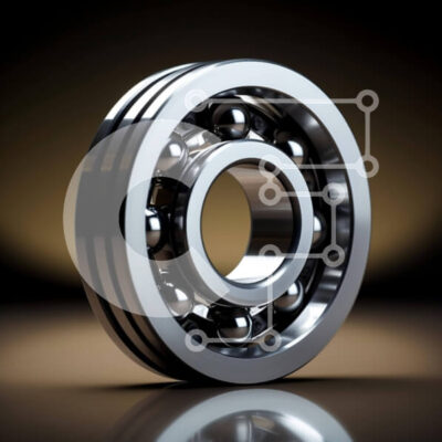 Intra Συλλεκτικό Ξύλινο Παζλ Plywood 4mm - Ρουλεμάν από ανοξείδωτο ατσάλι Σε Ξύλινο Κουτί - Διαστάσεις Puzzle: 10x10 cm – 25 κομμάτια - Image 1