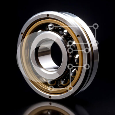 Intra Συλλεκτικό Ξύλινο Παζλ Plywood 4mm - Ρουλεμάν από ανοξείδωτο ατσάλι και χρυσό Σε Ξύλινο Κουτί - Διαστάσεις Puzzle: 10x10 cm – 25 κομμάτια - Image 1