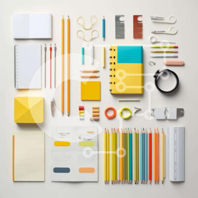 Intra Συλλεκτικό Ξύλινο Παζλ Plywood  4mm - Διακανονισμός προμηθειών γραφείου Σε Ξύλινο Κουτί - Διαστάσεις: 10x10 cm – 25 κομμάτια - Image 1