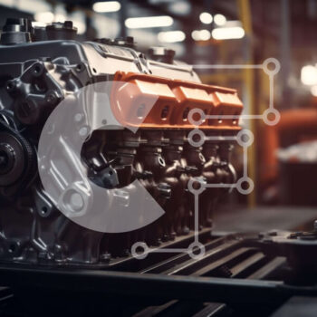 Intra Συλλεκτικό Ξύλινο Παζλ Plywood  4mm - Μεγάλος κινητήρας σε συνεργείο Σε Ξύλινο Κουτί - Διαστάσεις Puzzle: 10x10 cm – 25 κομμάτια - Image 1