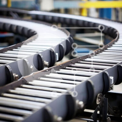 Intra Συλλεκτικό Ξύλινο Παζλ Plywood 4mm - Βιομηχανικός ιμάντας μεταφοράς Σε Ξύλινο Κουτί - Διαστάσεις Puzzle: 10x10 cm – 25 κομμάτια - Image 1