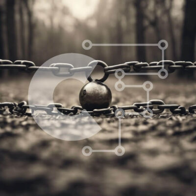 Intra Συλλεκτικό Ξύλινο Παζλ Plywood  4mm - Αλυσοδεμένη Μπάλα Σε Ξύλινο Κουτί - Διαστάσεις: 10x10 cm – 25 κομμάτια - Image 1