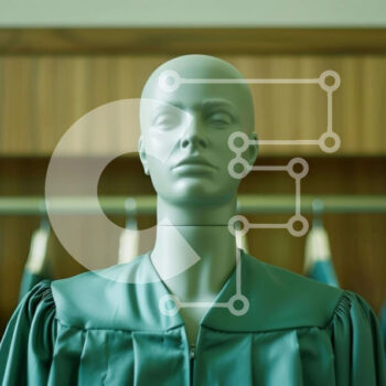 Intra Συλλεκτικό Ξύλινο Παζλ Plywood  4mm - Μανεκέν που επιδεικνύει πράσινα φορέματα αποφοίτησης Σε Ξύλινο Κουτί - Διαστάσεις Puzzle: 10x10 cm – 25 κομμάτια - Image 1