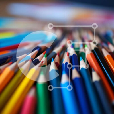 Intra Συλλεκτικό Ξύλινο Παζλ Plywood 4mm - Πολύχρωμα στοιβαγμένα μολύβια Σε Ξύλινο Κουτί - Διαστάσεις: 10x10 cm – 25 κομμάτια - Image 1